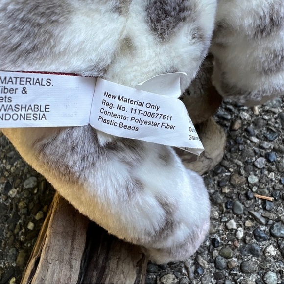 Douglas Cuddle Toys Beanie Plush Spotted Piglet 9” Stuffed Animal - Picture 10 of 11